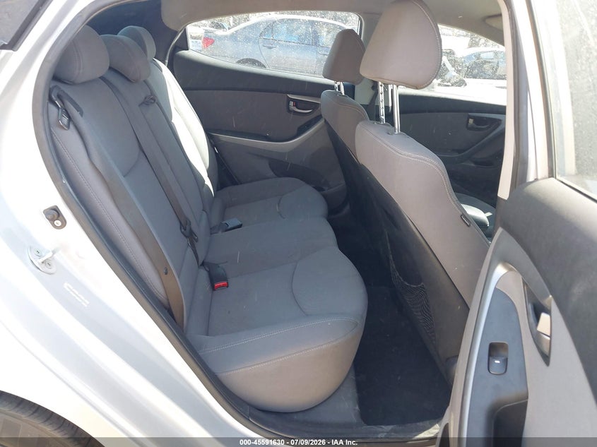 2014 Hyundai Elantra VIN KMHDH4AE6EU172718 IAAI salvage auction — NORMAL WEAR, Clear - Dealer Only (California), sold $650 on 2026-07-28 (photo 8)