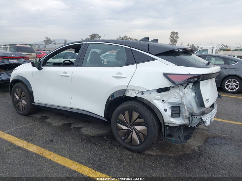 2023 Nissan Ariya VIN JN1BF0BA0PM404855 IAAI salvage auction — REAR END, Salvage (California), sold $12,775 on 2026-07-27 (photo 3)