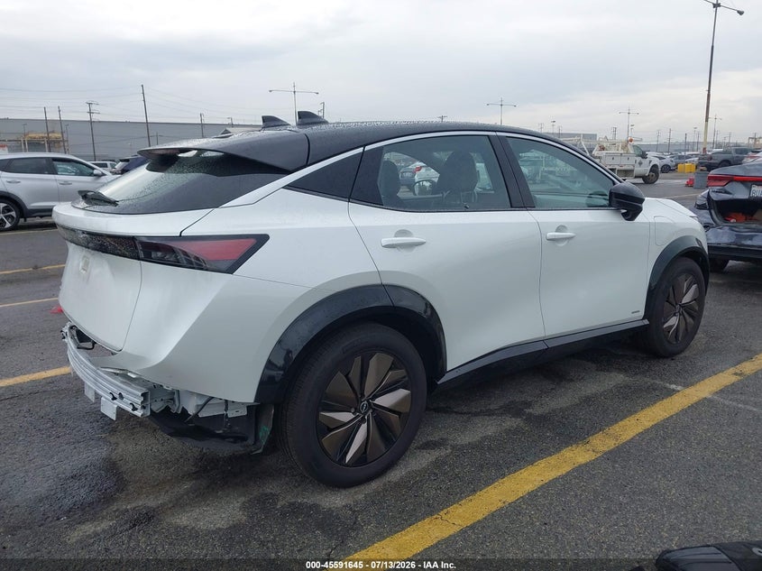 2023 Nissan Ariya VIN JN1BF0BA0PM404855 IAAI salvage auction — REAR END, Salvage (California), sold $12,775 on 2026-07-27 (photo 4)