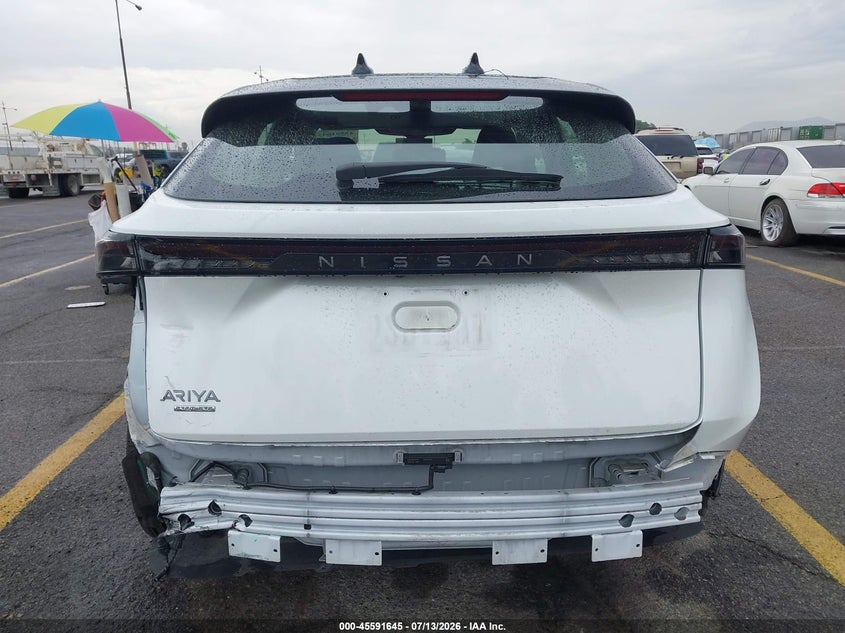 2023 Nissan Ariya VIN JN1BF0BA0PM404855 IAAI salvage auction — REAR END, Salvage (California), sold $12,775 on 2026-07-27 (photo 6)