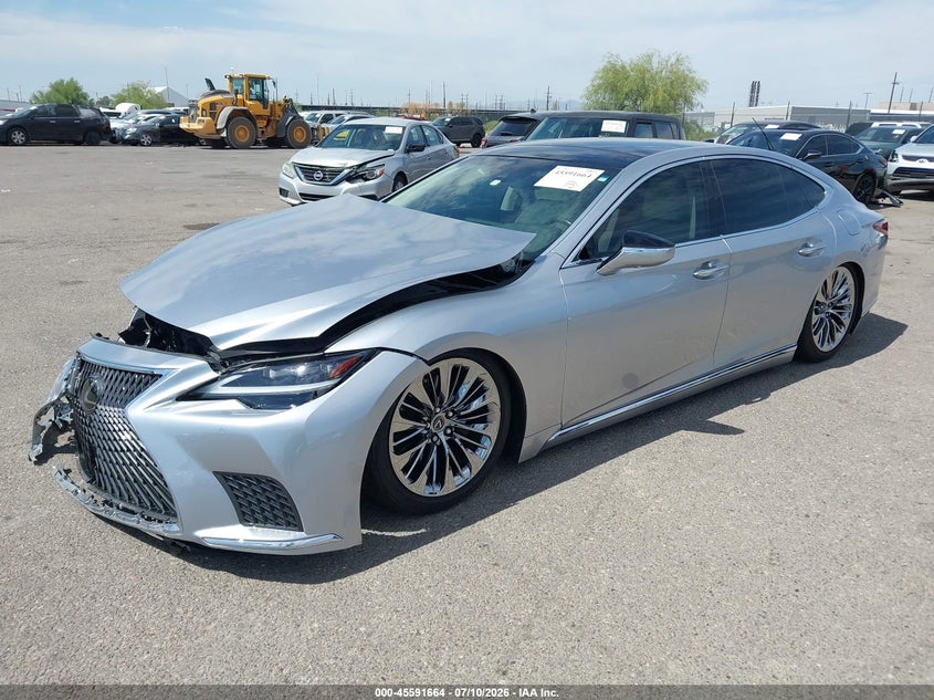 2022 Lexus Ls VIN JTHD51FFXN5015943 IAAI salvage auction — FRONT END, Salvage (Arizona), sold $20,300 on 2026-07-23 (photo 2)