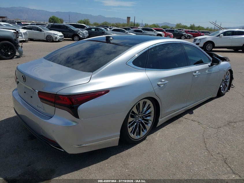 2022 Lexus Ls VIN JTHD51FFXN5015943 IAAI salvage auction — FRONT END, Salvage (Arizona), sold $20,300 on 2026-07-23 (photo 4)