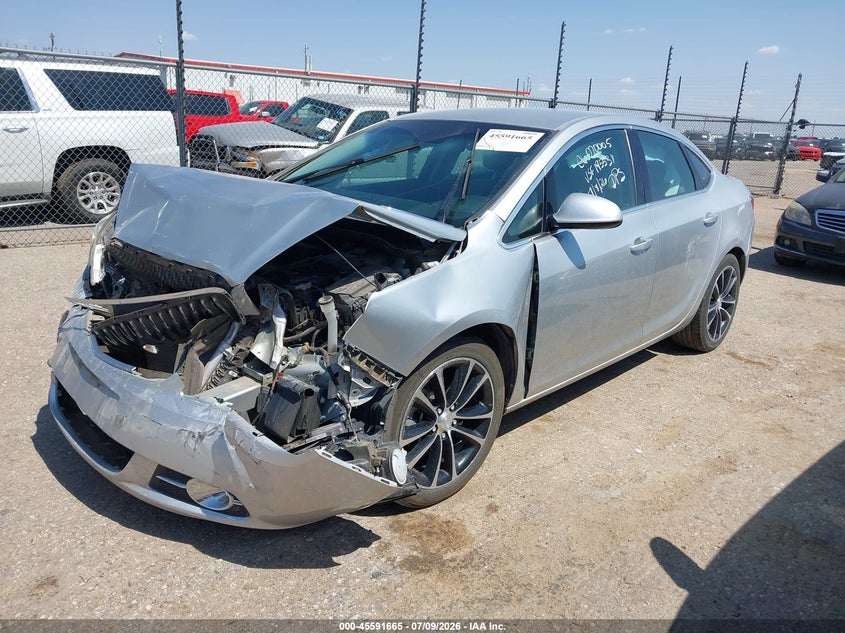 2016 Buick Verano VIN 1G4PW5SK5G4174301 IAAI salvage auction — FRONT END, Salvage (Texas), sold $0 on 2026-09-30 (photo 2)