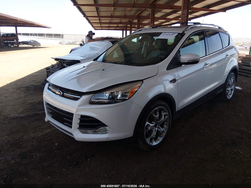 2016 Ford Escape VIN 1FMCU0J95GUA09192 IAAI salvage auction — RIGHT FRONT, Salvage Title, sold $1,650 on 2026-07-28 (photo 2)