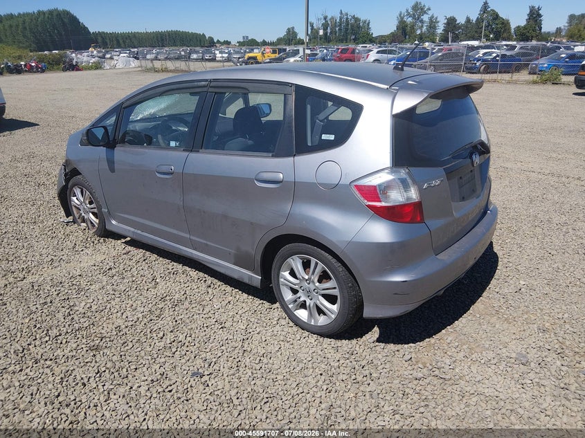 2009 Honda Fit VIN JHMGE88429C004034 IAAI salvage auction — NORMAL WEAR, Peddle Clear Public-Restricted (Oregon), sold $925 on 2026-07-27 (photo 3)