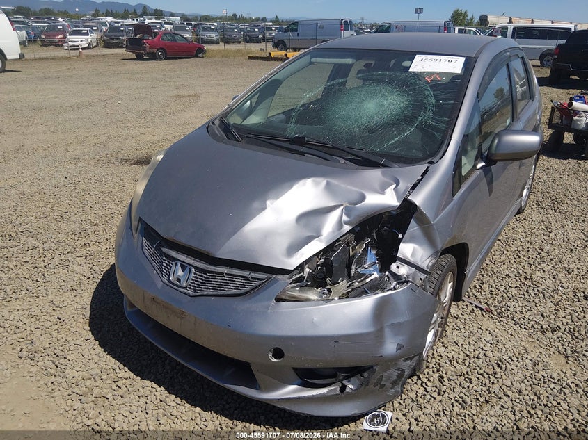 2009 Honda Fit VIN JHMGE88429C004034 IAAI salvage auction — NORMAL WEAR, Peddle Clear Public-Restricted (Oregon), sold $925 on 2026-07-27 (photo 6)