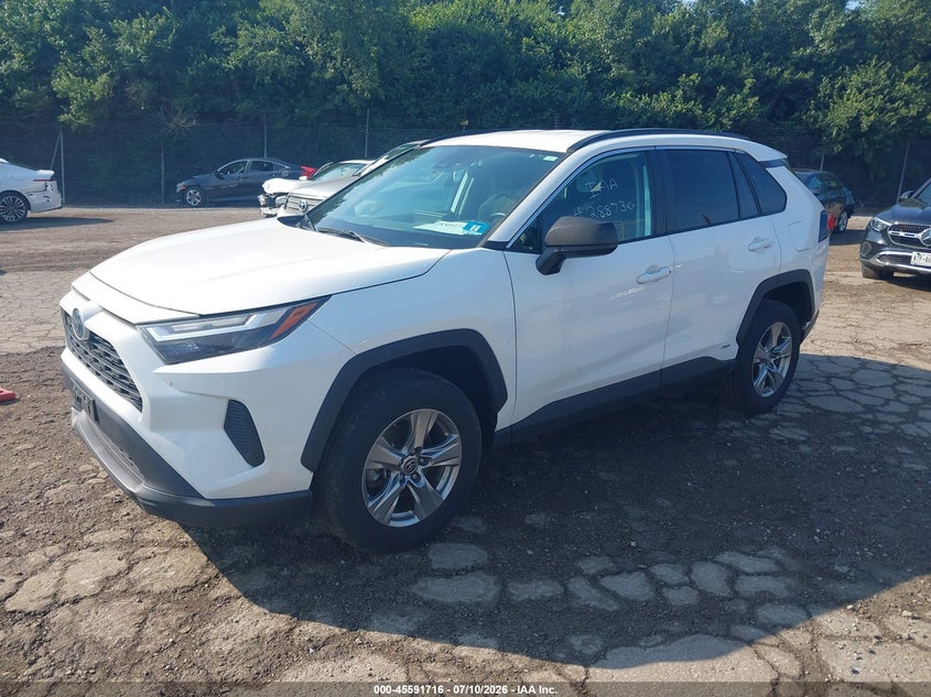 2024 Toyota Rav4 hybrid VIN 2T3LWRFV7RW212129 IAAI salvage auction — NORMAL WEAR, Enterprise Vehicles Clear Only (New Jersey), sold $17,350 on 2026-07-31 (photo 2)