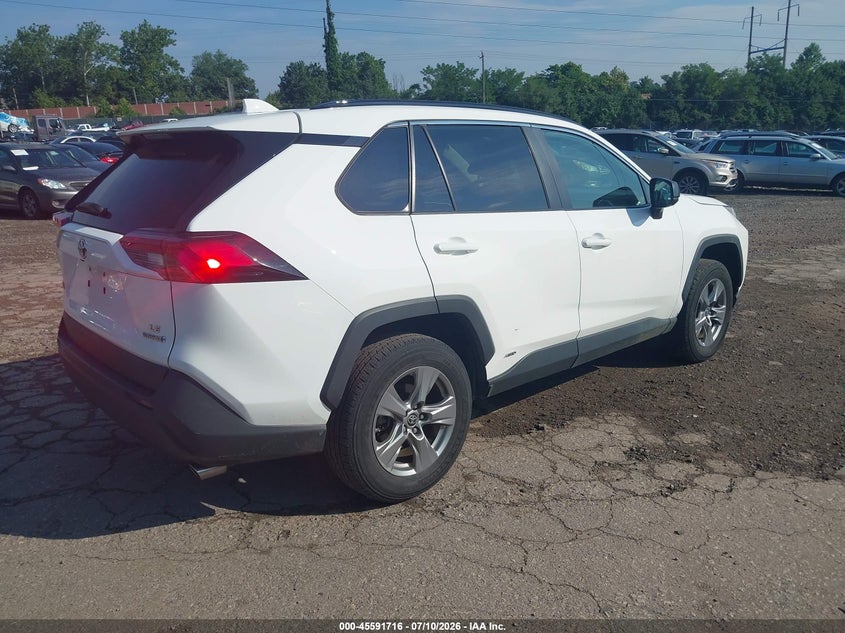 2024 Toyota Rav4 hybrid VIN 2T3LWRFV7RW212129 IAAI salvage auction — NORMAL WEAR, Enterprise Vehicles Clear Only (New Jersey), sold $17,350 on 2026-07-31 (photo 4)