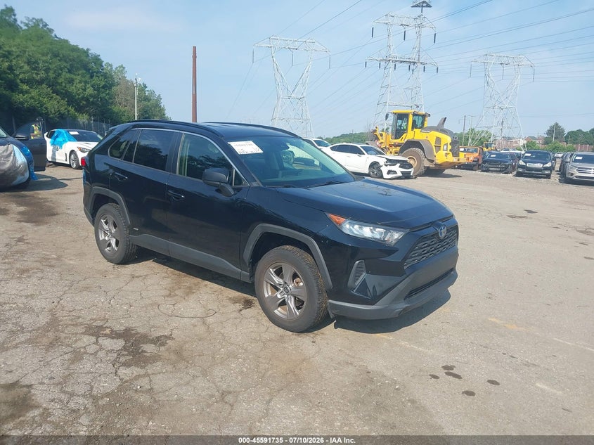2022 Toyota Rav4 hybrid VIN JTMLWRFV0ND162875 IAAI salvage auction — FRONT END, Enterprise Vehicles Clear Only (Pennsylvania), sold $26,500 on 2026-07-24 (photo 1)