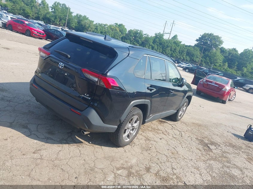 2022 Toyota Rav4 hybrid VIN JTMLWRFV0ND162875 IAAI salvage auction — FRONT END, Enterprise Vehicles Clear Only (Pennsylvania), sold $26,500 on 2026-07-24 (photo 4)