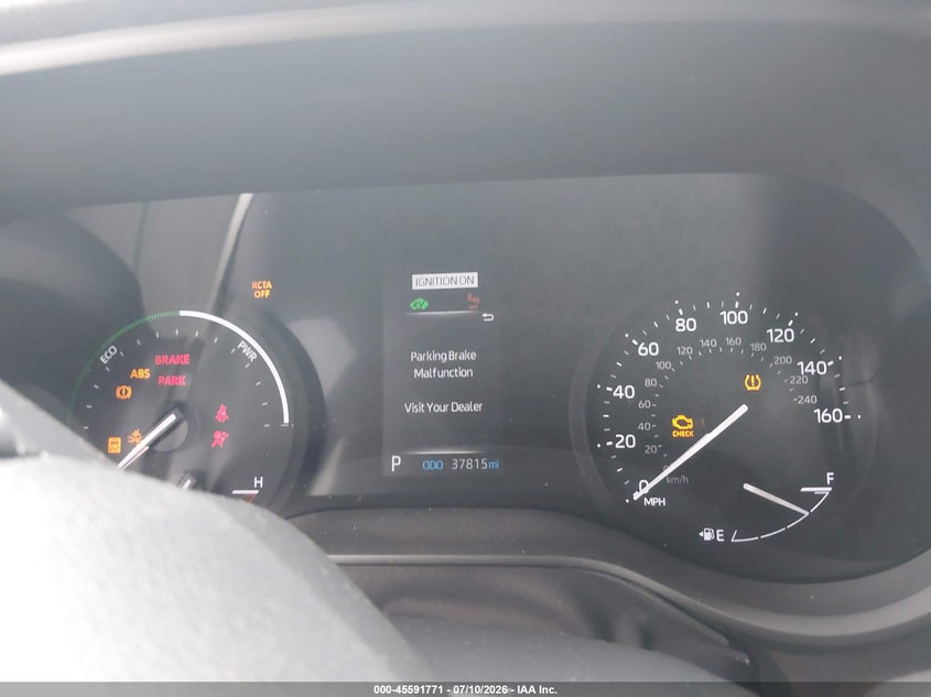 2022 Toyota Sienna VIN 5TDKRKEC9NS131767 IAAI salvage auction — NORMAL WEAR, Enterprise Vehicles Clear Only (New Jersey), sold $31,000 on 2026-07-24 (photo 7)