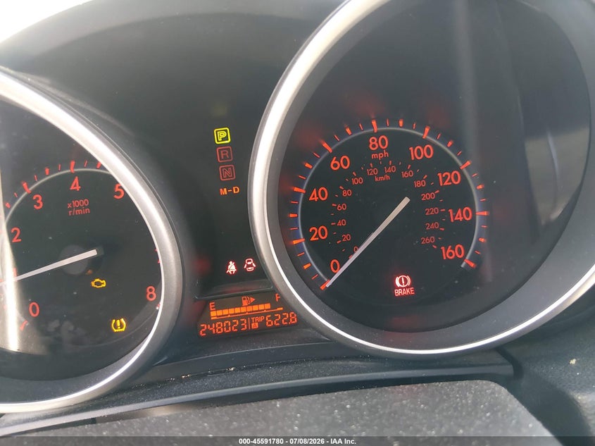 2010 Mazda 3 VIN JM1BL1H63A1225474 IAAI salvage auction — NORMAL WEAR, Clear (California), sold $75 on 2026-07-24 (photo 7)