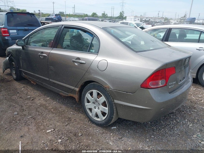 2008 Honda Civic VIN JHMFA16528S001357 IAAI salvage auction — NORMAL WEAR, Original (Ohio), sold $275 on 2026-07-30 (photo 3)