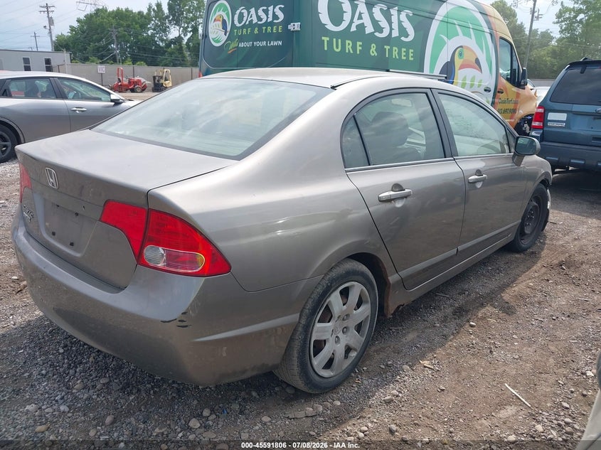 2008 Honda Civic VIN JHMFA16528S001357 IAAI salvage auction — NORMAL WEAR, Original (Ohio), sold $275 on 2026-07-30 (photo 4)