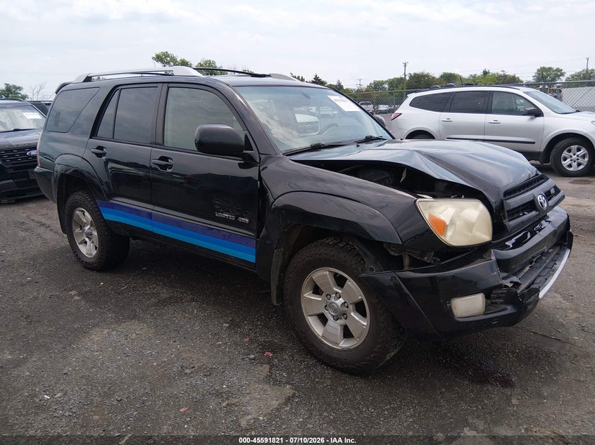 2004 Toyota 4runner VIN JTEBT17R240044058 IAAI salvage auction — NORMAL WEAR, Clear, sold $800 on 2026-07-21 (photo 1)