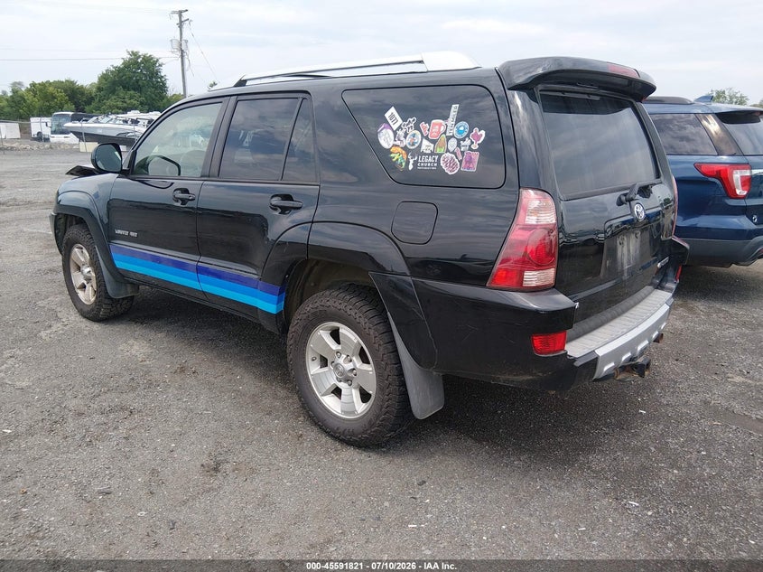 2004 Toyota 4runner VIN JTEBT17R240044058 IAAI salvage auction — NORMAL WEAR, Clear, sold $800 on 2026-07-21 (photo 3)