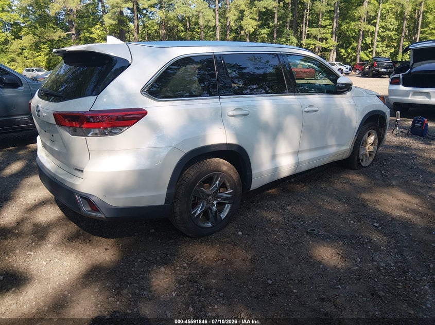 2018 Toyota Highlander VIN 5TDYZRFH8JS275351 IAAI salvage auction — RIGHT FRONT, Salvage (Virginia), sold $9,100 on 2026-07-31 (photo 4)