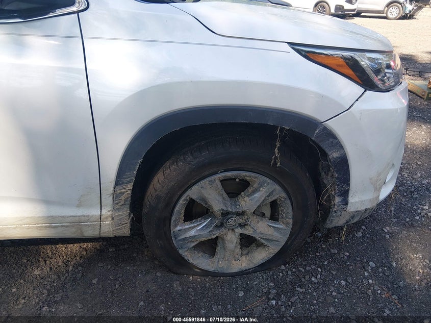 2018 Toyota Highlander VIN 5TDYZRFH8JS275351 IAAI salvage auction — RIGHT FRONT, Salvage (Virginia), sold $9,100 on 2026-07-31 (photo 6)