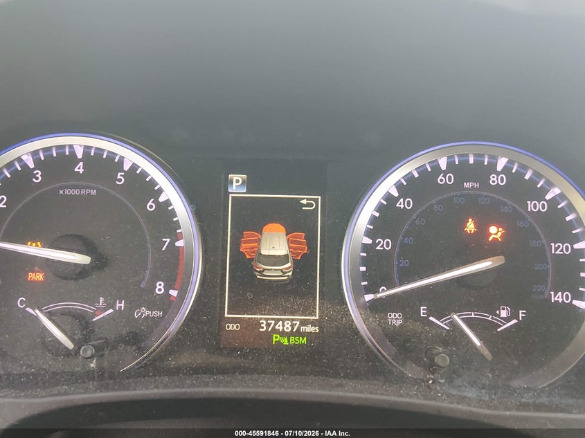 2018 Toyota Highlander VIN 5TDYZRFH8JS275351 IAAI salvage auction — RIGHT FRONT, Salvage (Virginia), sold $9,100 on 2026-07-31 (photo 7)