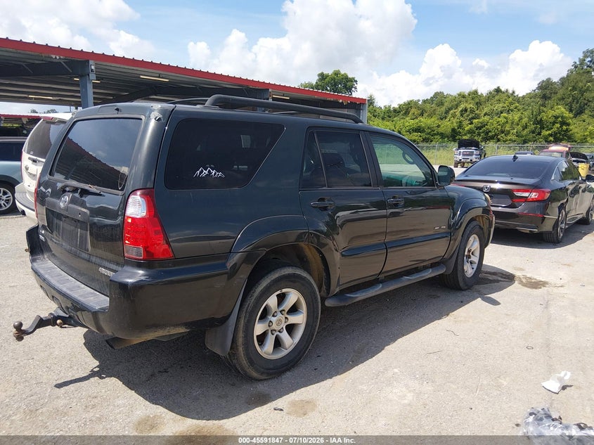 2008 Toyota 4runner VIN JTEZU14RX8K017927 IAAI salvage auction — NORMAL WEAR, Clear (Louisiana), sold $2,350 on 2026-07-28 (photo 4)