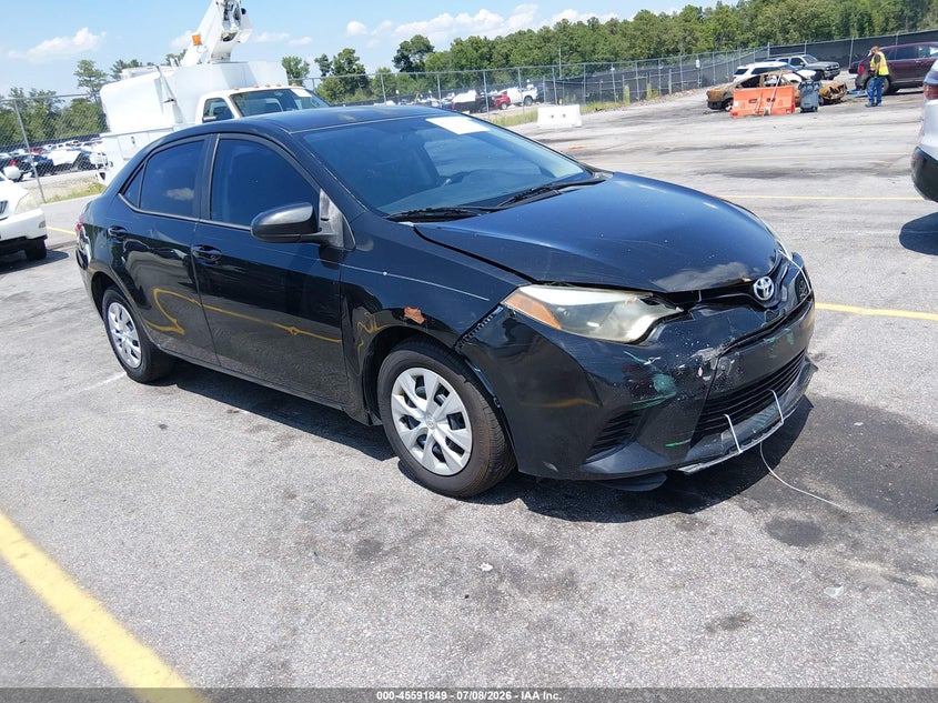 2015 Toyota Corolla VIN 5YFBURHE2FP257032 IAAI salvage auction — FRONT END, Repossession Paperwork (South Carolina), sold $2,175 on 2026-07-29 (photo 1)