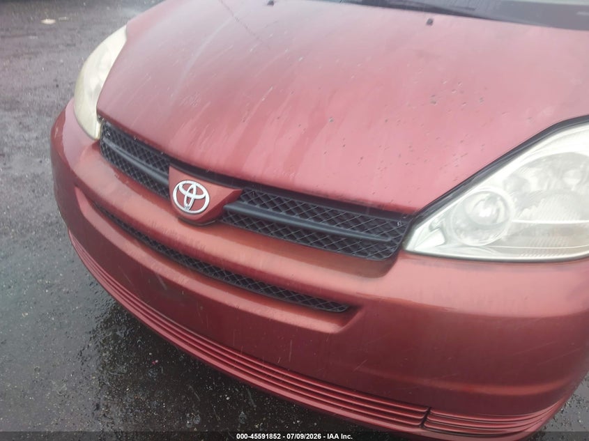 2004 Toyota Sienna VIN 5TDZA23C04S073846 IAAI salvage auction — NORMAL WEAR, Clear (New Jersey), sold $925 on 2026-07-28 (photo 6)