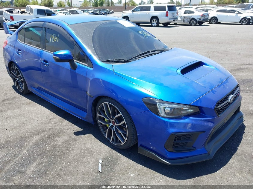2020 Subaru Wrx sti VIN JF1VA2E65L9829132 IAAI salvage auction — LEFT SIDE, Salvage Certificate (California), sold $5,800 on 2026-07-24 (photo 1)