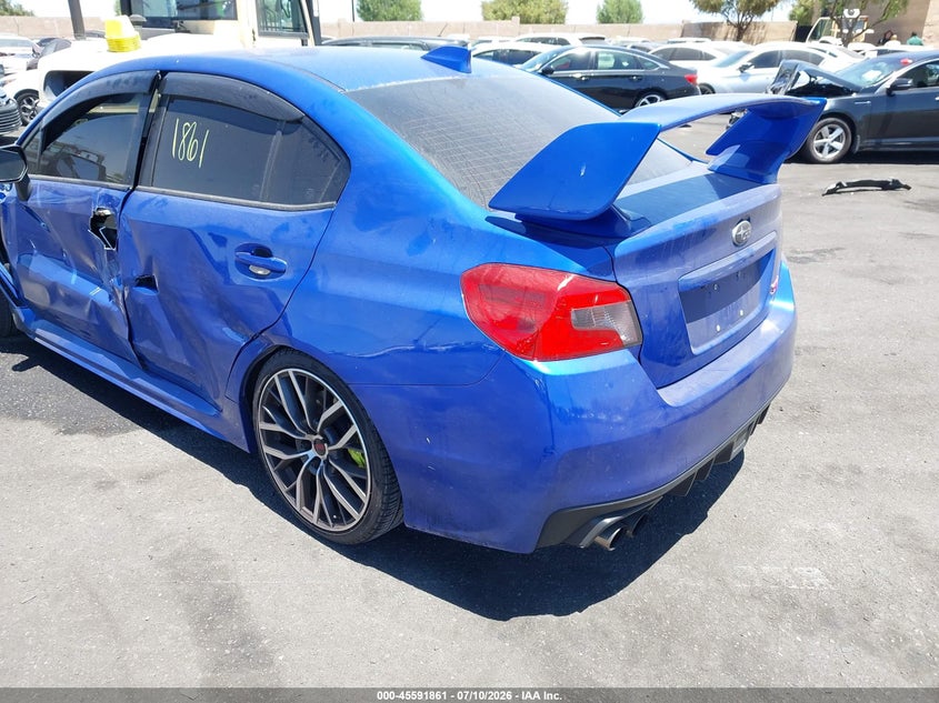 2020 Subaru Wrx sti VIN JF1VA2E65L9829132 IAAI salvage auction — LEFT SIDE, Salvage Certificate (California), sold $5,800 on 2026-07-24 (photo 3)