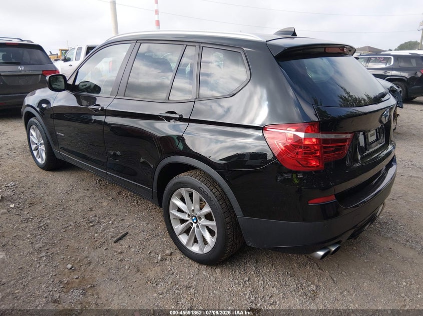 2014 BMW X3 VIN 5UXWX9C57E0D25481 IAAI salvage auction — UNKNOWN, Clear (Indiana), sold $1,550 on 2026-07-29 (photo 3)
