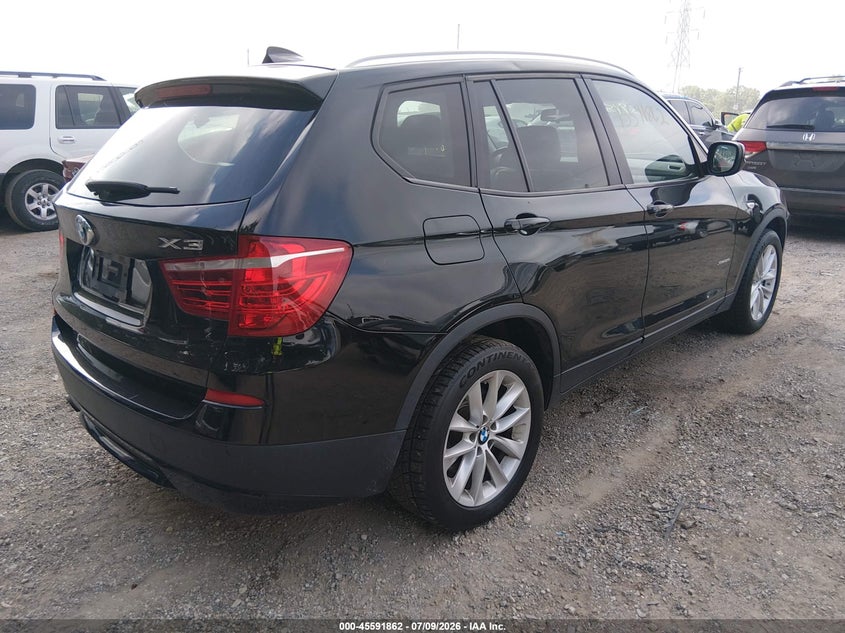 2014 BMW X3 VIN 5UXWX9C57E0D25481 IAAI salvage auction — UNKNOWN, Clear (Indiana), sold $1,550 on 2026-07-29 (photo 4)