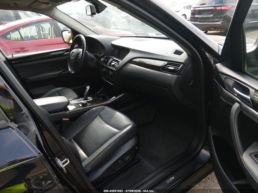 2014 BMW X3 VIN 5UXWX9C57E0D25481 IAAI salvage auction — UNKNOWN, Clear (Indiana), sold $1,550 on 2026-07-29 (photo 5)