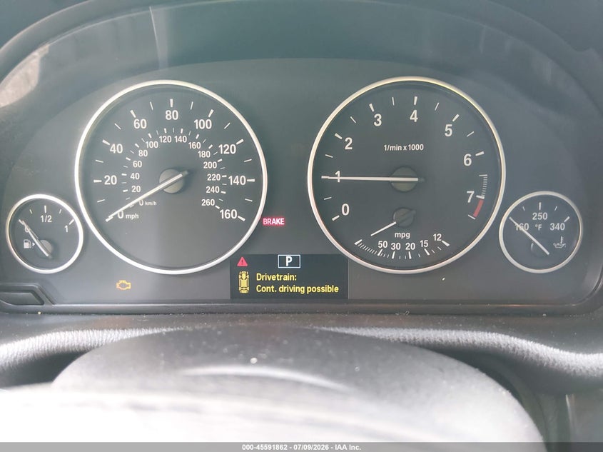 2014 BMW X3 VIN 5UXWX9C57E0D25481 IAAI salvage auction — UNKNOWN, Clear (Indiana), sold $1,550 on 2026-07-29 (photo 7)