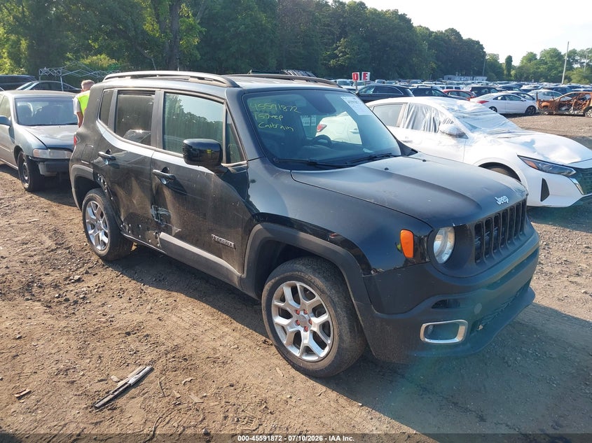 2015 Jeep Renegade VIN ZACCJBBT0FPB56886 IAAI salvage auction — NORMAL WEAR, Clear (New York), sold $850 on 2026-07-28 (photo 1)