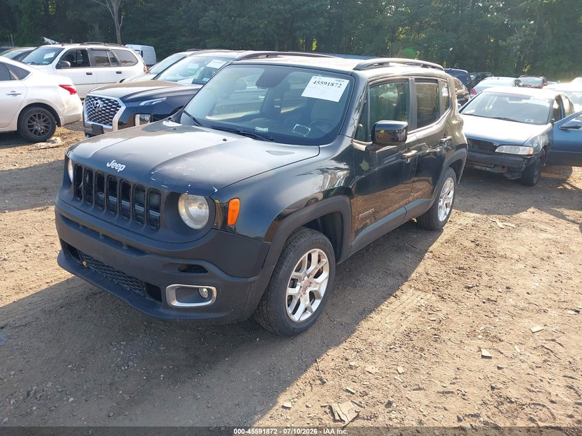 2015 Jeep Renegade VIN ZACCJBBT0FPB56886 IAAI salvage auction — NORMAL WEAR, Clear (New York), sold $850 on 2026-07-28 (photo 2)