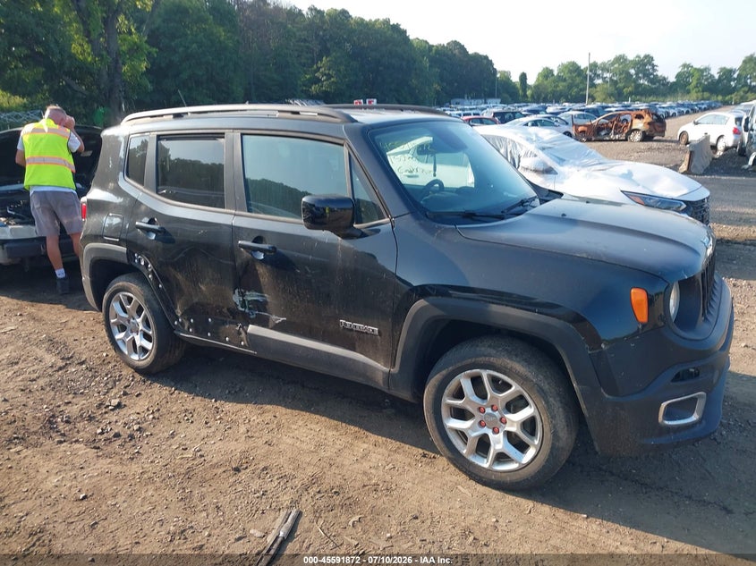 2015 Jeep Renegade VIN ZACCJBBT0FPB56886 IAAI salvage auction — NORMAL WEAR, Clear (New York), sold $850 on 2026-07-28 (photo 6)