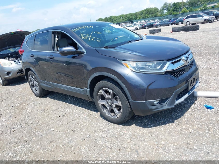 2018 Honda Cr-v VIN 7FARW2H83JE043332 IAAI salvage auction — REAR END, Mv-907A (New York), sold $5,800 on 2026-07-28 (photo 1)