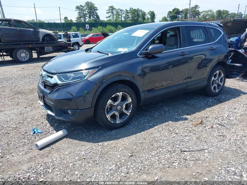 2018 Honda Cr-v VIN 7FARW2H83JE043332 IAAI salvage auction — REAR END, Mv-907A (New York), sold $5,800 on 2026-07-28 (photo 2)