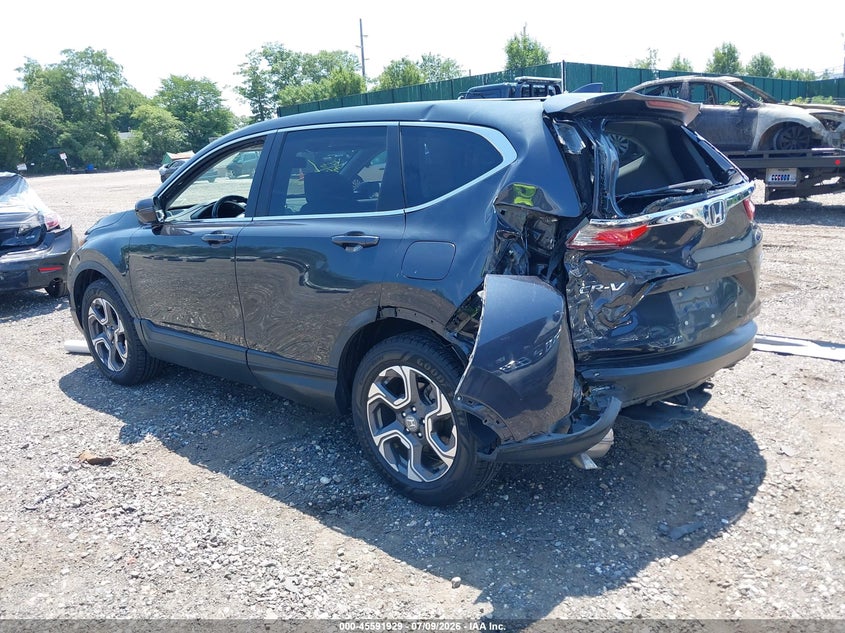 2018 Honda Cr-v VIN 7FARW2H83JE043332 IAAI salvage auction — REAR END, Mv-907A (New York), sold $5,800 on 2026-07-28 (photo 3)