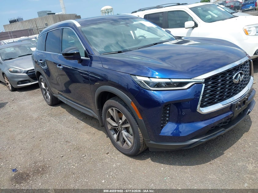 2025 Infiniti Qx60 VIN 5N1AL1FS1SC348560 — IAAI salvage auction photo
