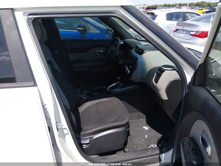 2016 Kia Soul VIN KNDJN2A29G7370253 IAAI salvage auction — NORMAL WEAR, Original (Texas), sold $1,200 on 2026-07-29 (photo 5)