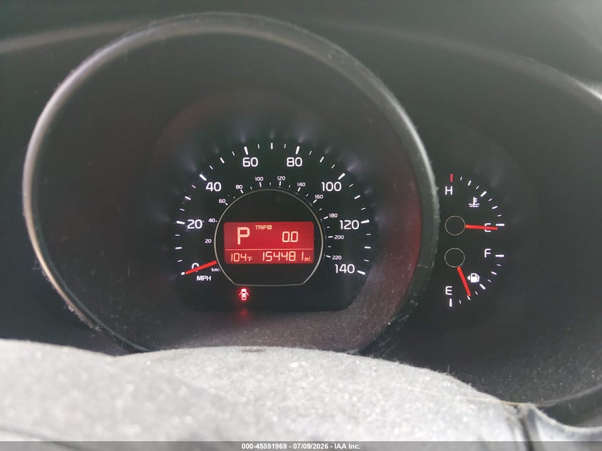 2016 Kia Soul VIN KNDJN2A29G7370253 IAAI salvage auction — NORMAL WEAR, Original (Texas), sold $1,200 on 2026-07-29 (photo 7)