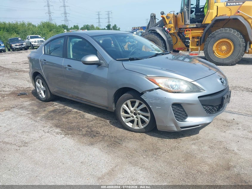 2012 Mazda 3 VIN JM1BL1V73C1551016 IAAI salvage auction — NORMAL WEAR, Clear (Illinois), sold $425 on 2026-07-29 (photo 1)