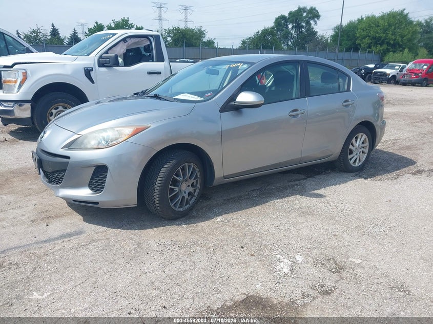 2012 Mazda 3 VIN JM1BL1V73C1551016 IAAI salvage auction — NORMAL WEAR, Clear (Illinois), sold $425 on 2026-07-29 (photo 2)