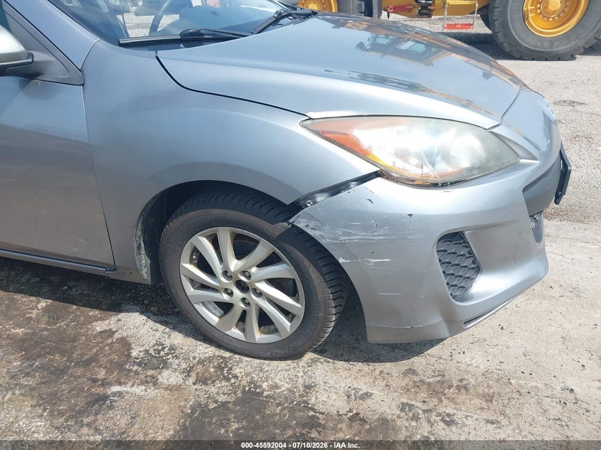 2012 Mazda 3 VIN JM1BL1V73C1551016 IAAI salvage auction — NORMAL WEAR, Clear (Illinois), sold $425 on 2026-07-29 (photo 6)