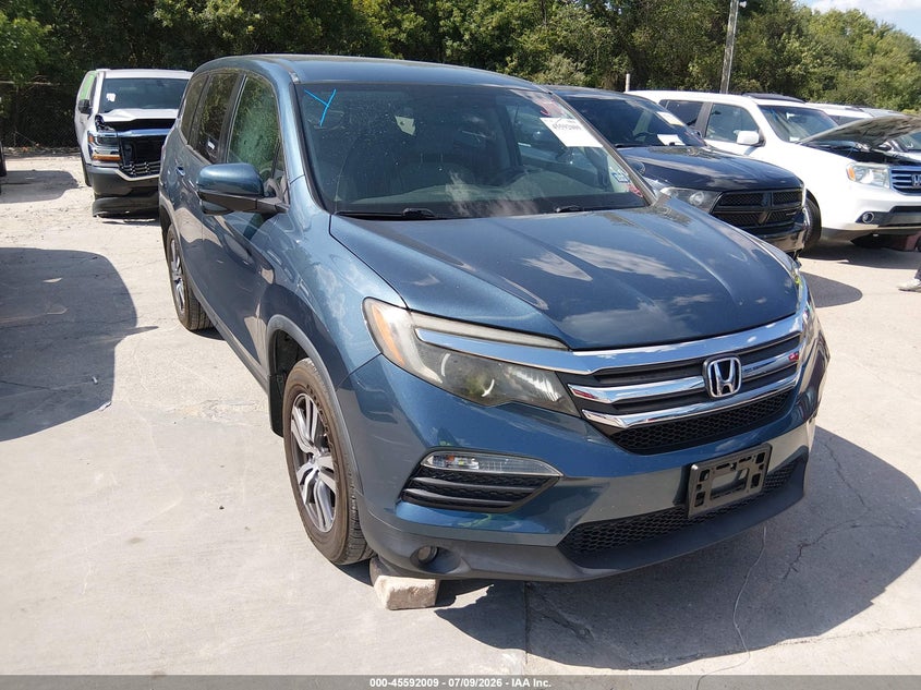 2018 Honda Pilot VIN 5FNYF6H32JB069326 IAAI salvage auction — NORMAL WEAR, Original (Texas), sold $9,300 on 2026-07-29 (photo 1)