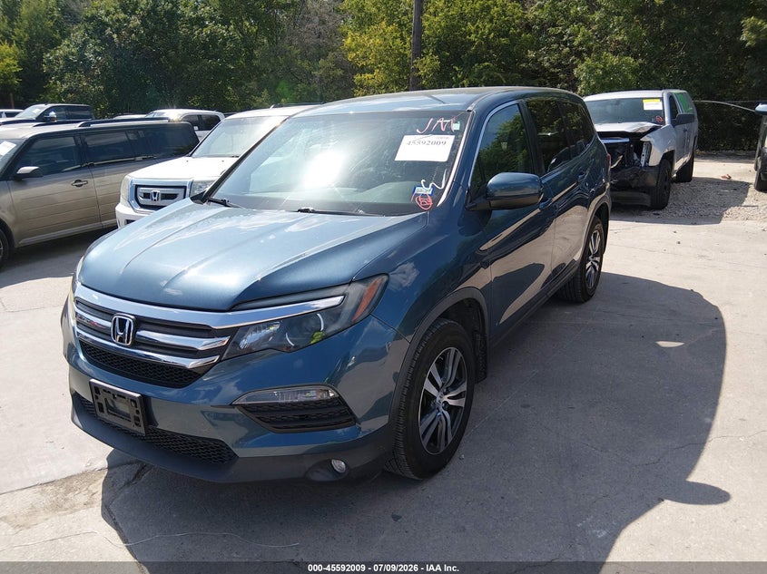 2018 Honda Pilot VIN 5FNYF6H32JB069326 IAAI salvage auction — NORMAL WEAR, Original (Texas), sold $9,300 on 2026-07-29 (photo 2)