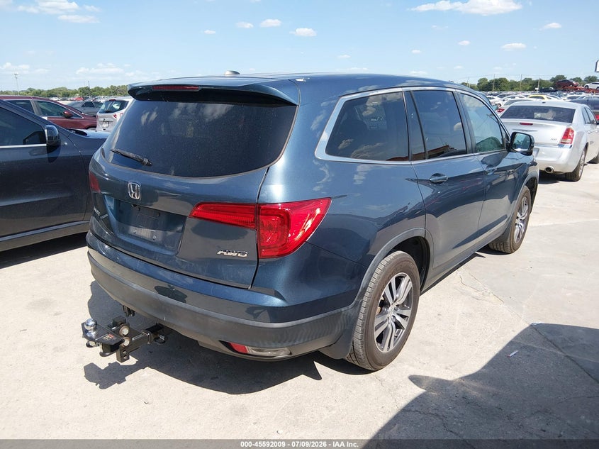 2018 Honda Pilot VIN 5FNYF6H32JB069326 IAAI salvage auction — NORMAL WEAR, Original (Texas), sold $9,300 on 2026-07-29 (photo 4)