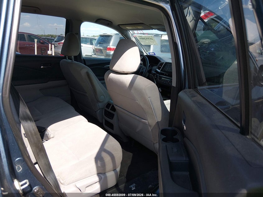 2018 Honda Pilot VIN 5FNYF6H32JB069326 IAAI salvage auction — NORMAL WEAR, Original (Texas), sold $9,300 on 2026-07-29 (photo 8)