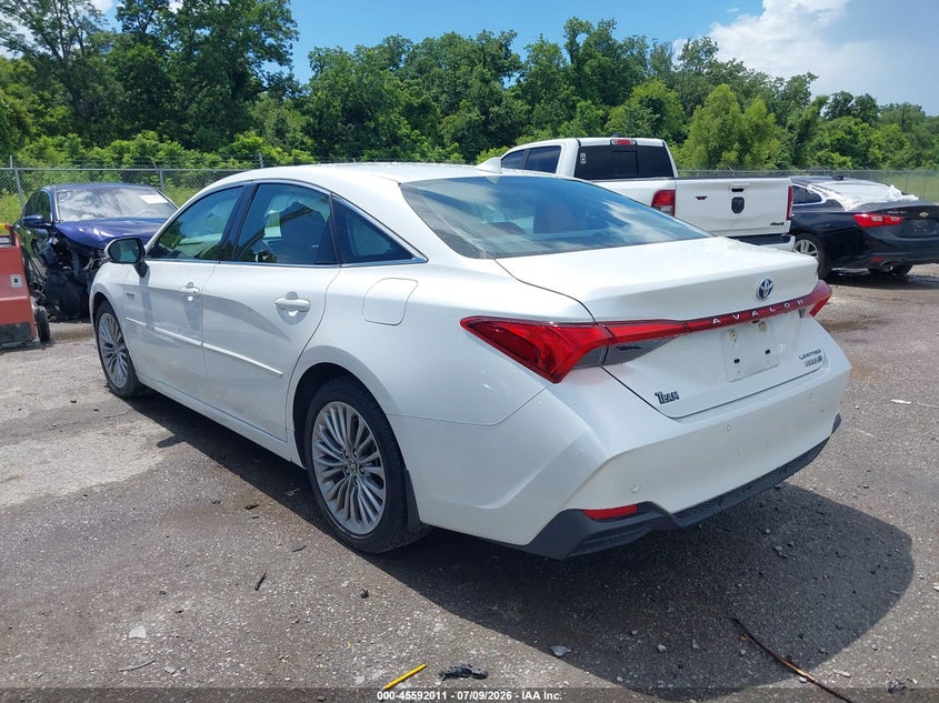 2021 Toyota Avalon VIN 4T1DA1AB4MU009430 IAAI salvage auction — FRONT END, Salvage (Louisiana), sold $7,300 on 2026-08-16 (photo 3)