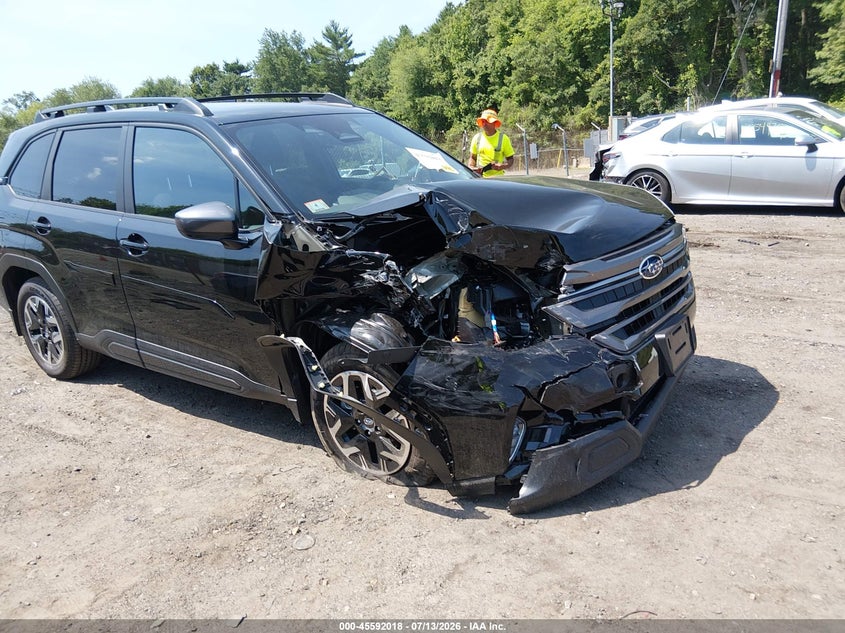 2026 Subaru Forester VIN 4S4SLDD60T3044231 IAAI salvage auction — RIGHT FRONT, Salvage (Massachusetts), sold $10,500 on 2026-09-22 (photo 1)
